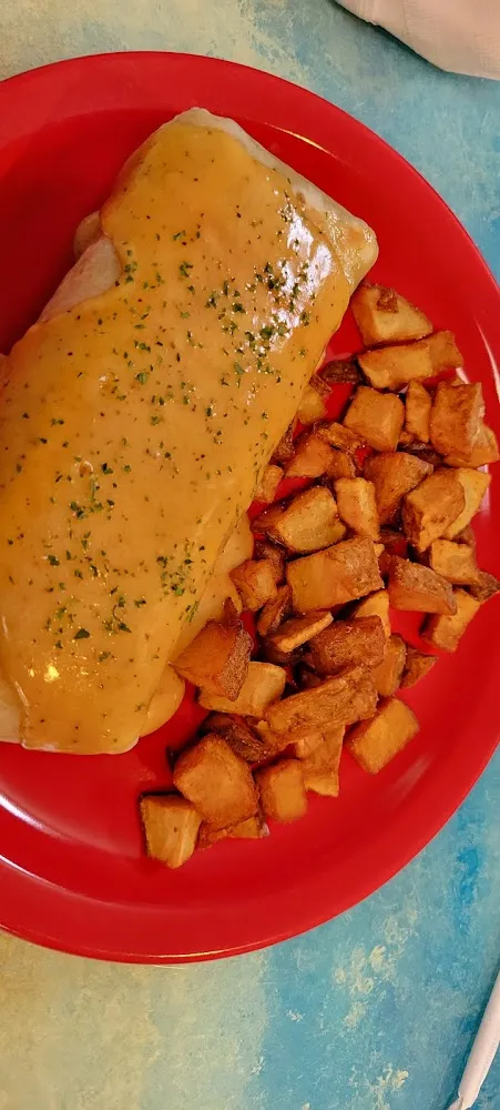 BBQ Breakfast Burrito